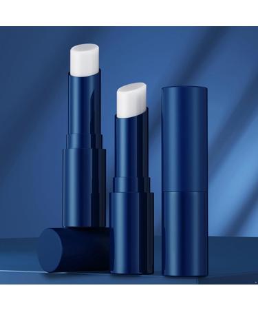 Aislor 1Pc Daily Use Lip Balm for Men Dry Chapped Lips Moisturizing Nourishing Lightweight Non Greasy Long Lasting Hydration Lip Care Essential Stick Blue One Size One Size Blue - Buy Online on GoSupps.com