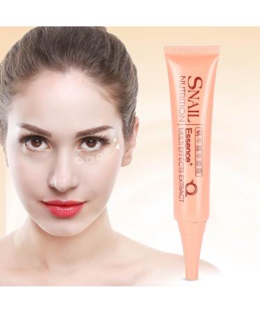Snail Extract Eye Cream - Firming Eye Wrinkle Essence for Dark Circles & Eye Bags - Day & Night Moisturizer - Buy Online on GoSupps.com