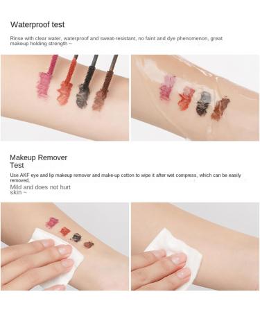 Waterproof Mascara | Tapered Head Eyelashes Mascara Smudge-Proof and Water Resistant | Eye Makeup for Working Dating Home Traveling Gathering Haoying Slim Makeup 01# Black - Buy Online on GoSupps.com