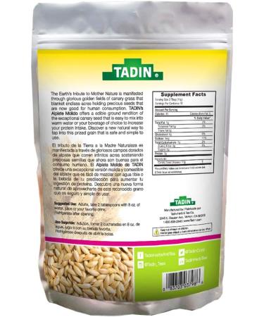 Ground Canary Seed 100% Natural Dietary Supplement for Human Consumption (3 P... - Buy Online on GoSupps.com