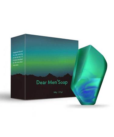 Cologne Aurora Soap - Natural Mens Soap Bar - Handmade Soap Bar For Face & Body - Dark Spot Remover - Moisturising & Acne Removal Soap - Multi-purpose Soap Bar for Hand Wash Brighten and Smooth Skin