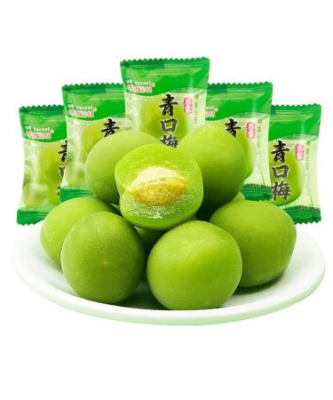 Sour sweet and crispy green plums250g/500g/1000g Crispy Plum Huamei fruit snacks preserved fruits Juicy plums Dried Fruit Vegan Healthy Snacks Food Sour crisp cold fruit fresh fresh plum (500g)