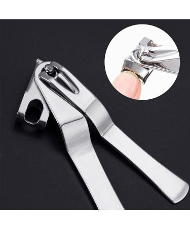 SVAASA Nail Clippers Nail Clippers with 360 Degree Rotating Head Stainless Steel Fingernails Toenails Cutter for Home Portable (Size : L) - Buy Online on GoSupps.com