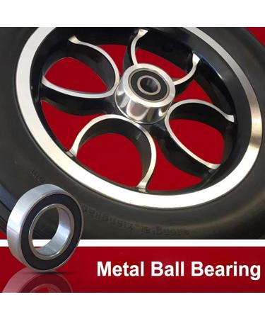 Wheelchair Front Wheel Solid Wheelchair Front Wheels Professional Wheelchair Wheel Replacement Rubber Wheelchair Tyre Used for Rollators Walk 1 Pair - Buy Online on GoSupps.com
