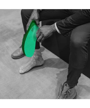 Shock Absorption Arch Support Work Insoles for Women 6-11 - Relieve Foot Pain and Muscle Fatigue - All Day Standing Cushioning Inserts (1 Pair) - Buy Online on GoSupps.com