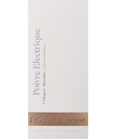 Atelier Cologne Poivre Electrique 3.3 Ounce Poivre Electrique 3.3 Ounce (Pack of 1) - Buy Online on GoSupps.com