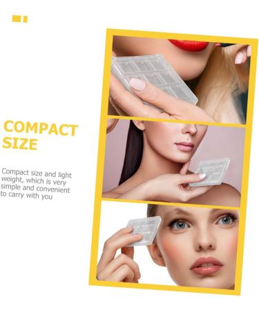 DOITOOL 3pcs Eye Shadow Box Eyeshadow Magnetic Makeup Empty Loose Powder Containers Lipstick Pirate Hat Miss - Buy Online on GoSupps.com