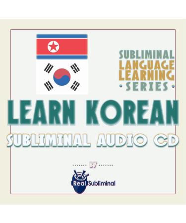 Subliminal Language Learning Series: Learn Korean Subliminal Audio CD