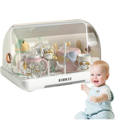 Calakono White Storage Box for Baby Bottles - Efficient Organization for Milk Bottles | International Shipping - Buy Online on GoSupps.com