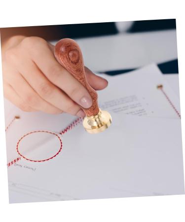 Mipcase 1pc Dispensing Plate Tool Coffee Tools Eyeshadow Applicator Letters Diy Blush Tool Flower Wax Seal 1 count (Pack of 1) Golden - Buy Online on GoSupps.com