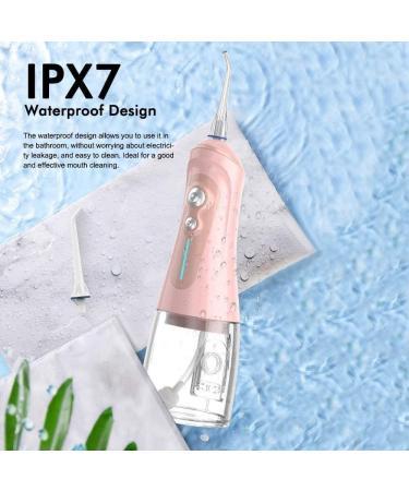 Professional Cordless Water Flosser - Rechargeable Dental Oral Irrigator with 6 Jet Tips & 6 Modes | IPX7 Waterproof | Perfect for Braces Care | Travel & Home Use - Buy Online on GoSupps.com