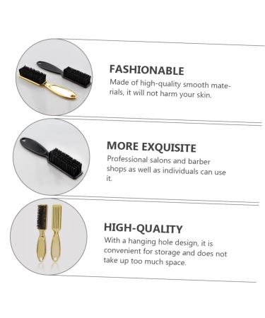 Frcolor 4-Piece Mustache & Neck Hair Cleaning Brush Set - Travel Razor & Hairdresser Fading Brushes - Premium Fiber Wool Grooming Tools - Buy Online on GoSupps.com