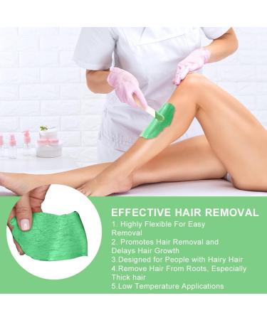 ACWOO Wax Beads 500g - Professional Hard Wax Beads for Gentle Hair Removal - Includes 10 Applicators - Ideal for Full Body, Face, Legs, and Bikini Line - Suitable for Women and Men - Buy Online on GoSupps.com