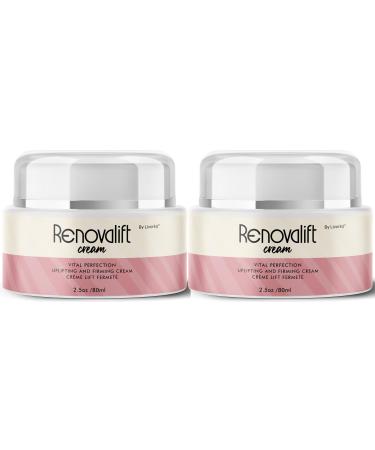 LIVORKA (2 Pack) Renovalift Face Cream - Official Renovalift Skin Cream Advanced Formula With Natural Ingredients Cream For Face And Neck Premium Supporting For Healthy Skin Reviews 2 Bottles