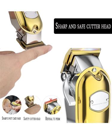 Professional Hair Clippers - Cord/Cordless IPX7 Electric Trimmer Kit - 8W Powerful & Adjustable - Perfect for Home & Salon Use - Buy Online on GoSupps.com