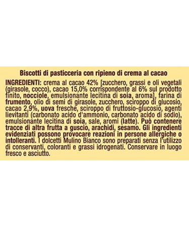 3x Mulino Bianco Chocolate Biscuits Cookies Snack 200 g - Buy Online on GoSupps.com