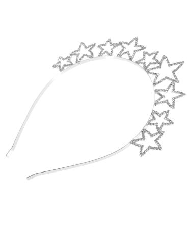 Didiseaon 1pc Headband Women Headwear Women Headdress Rhinestone Hair Band Women Hair Hoop Delicate Rhinestone Headdress Headpiece for Women Hair Supply Rhinestone Hairband Elegant Hair Hoop