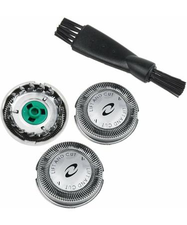 3 Pcs Replacement Shaver Head for Philips Norelco HQ64 HQ6070 AT880 AT890 - Electric Razor Blade Compatible with HQ7140 HQ7160 HQ7325 HQ7340 PT715 PT725 PT720 - Buy Online on GoSupps.com