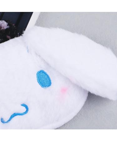 Cartoon Sleep Eye Mask - Pink Kitty & Stitch Lilo Face - Soft Faux Fur - Kids Blindfolds Set of 4 - Buy Online on GoSupps.com