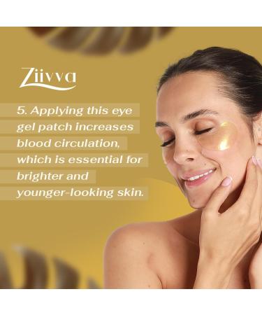 Under Eye Collagen Patches with 24K Gold & Snail - 30 Pairs Eye Masks for Puffy Eyes Dark Circles Anti-Wrinkle & Moisturizing Treatment - Buy Online on GoSupps.com