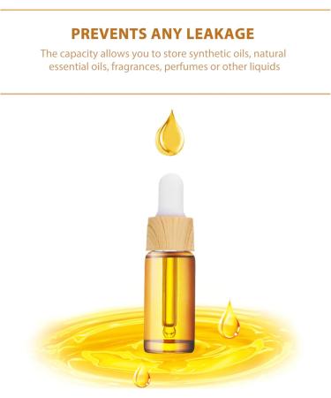 FRCOLOR 8pcs 10ml Clear Glass Pipette Bottles - Empty Essential Oil Sample Vials for International Shipping - Buy Online on GoSupps.com