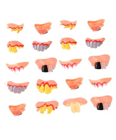 ULTECHNOVO 12 Pcs Zombie Fake Party Model Funny Party Supplies