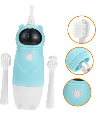 Ultechnovo Automatic Toothbrush for Kids - Soft Brushing Electric Toothbrush Set for Toddlers (1 Pack) - Optimal Blue Design for Gentle Care - Buy Online on GoSupps.com