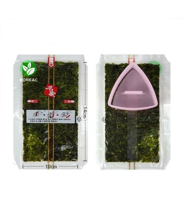 KOREAC Myungga Seaweed Wrappers for Triangular Onigiri Rice Ball - 50 Sheets - Buy Online on GoSupps.com