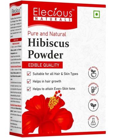 QURA QURA Hibiscus Powder for Hair Growth (200g) and Face Pack