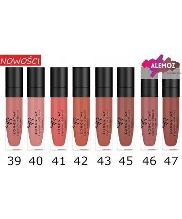 Golden Rose Long Wear LONGSTAY Matte Liquid Lipstick (31-Brick Red) - Buy Online on GoSupps.com