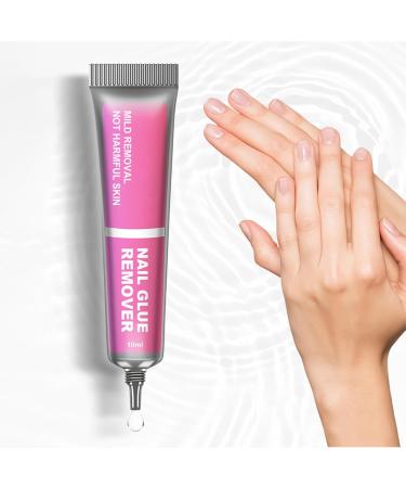  CGACCSD 10ml False Nail Remover Solid Adhesive Cleaning Solution for Home Beginners and Travel - Buy Online on GoSupps.com