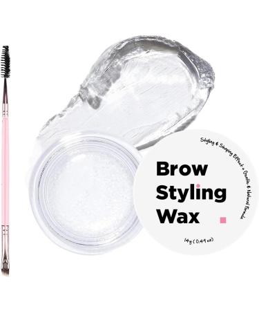  Ruwshuuk Eyebrow Wax Clear Eyebrow Gel | Waterproof Eyebrow Wax Laminating Gel Use Eye Care Eye Care Make-up for Women Wife Adults  - Buy Online on GoSupps.com