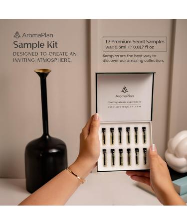 AromaPlan Hotel Scents Dubai 5 Fl Oz (148ml) & Sample Set with Top 12 Fragrances -Home Luxury Aroma & Hotel Fragrance Diffuser Oil for Aromatherapy USA Made Dubai and Sample Kit - Buy Online on GoSupps.com