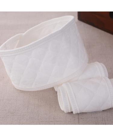 Healifty 6Pcs Pure Baby Belly Bands - Infant Belly Button Band for Newborns - Umbilical Cord Protection - White - Buy Online on GoSupps.com