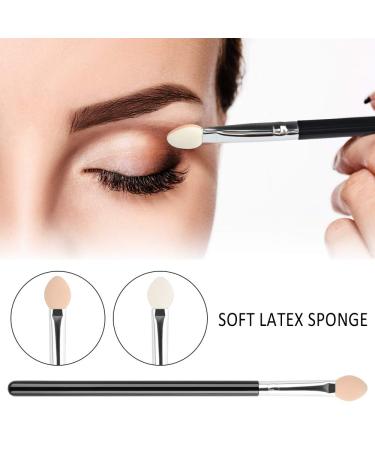 20-Piece Eyeshadow Brush Sponge Set | Soft Eye Makeup Applicators for Beginners & Women - Buy Online on GoSupps.com