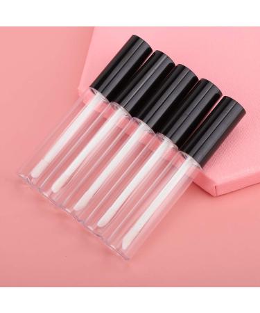 Filfeel 50 Pack 10ml Clear Lip Gloss Containers - Refillable Travel Vials for Lipstick Lip Balm & Sampling - Buy Online on GoSupps.com