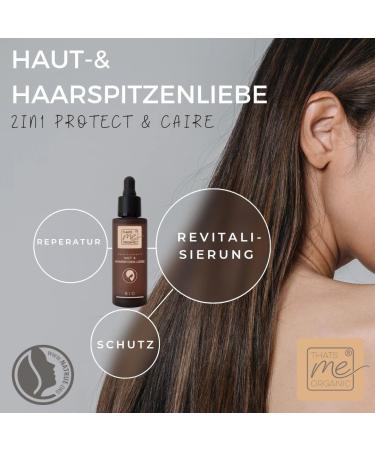 Organic Skin & Hair Love Oil 30ml - 2in1 Argan Oil for Body Face & Dry Hair Care - Protect & Repair - Buy Online on GoSupps.com