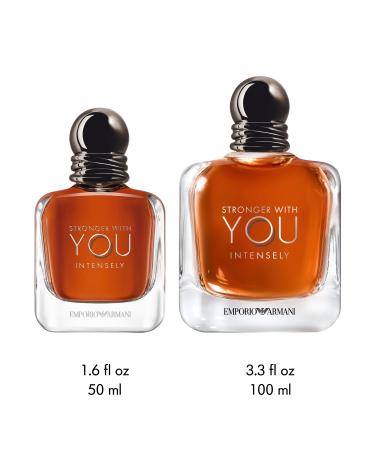 Armani Beauty - Stronger With You Intensely - Cologne for Men - Foug re Ambery Woody Men s Fragrance - Pink Pepper Lavender Vanilla Notes 1.7 Fl Oz (Pack of 1) - Buy Online on GoSupps.com