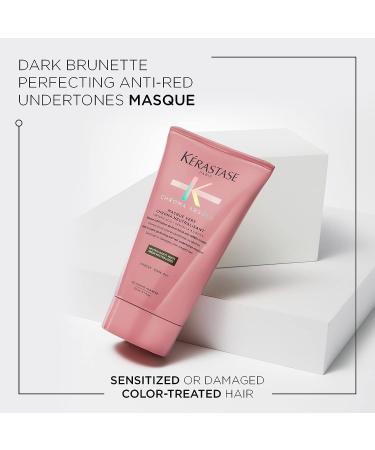 KERASTASE Chroma Absolu Hair Mask | Neutralizes Red Tones | Strengthens & Boosts Shine | For Color-Treated Hair | 5.1 Fl Oz - Buy Online on GoSupps.com
