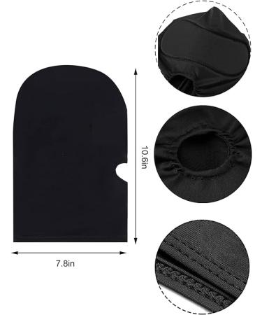 Sxglamr Black Full Cover Elastic Mask for Halloween Masquerade Cosplay - Breathable Zentai Hood Balaclava Unisex Headgear - Buy Online on GoSupps.com