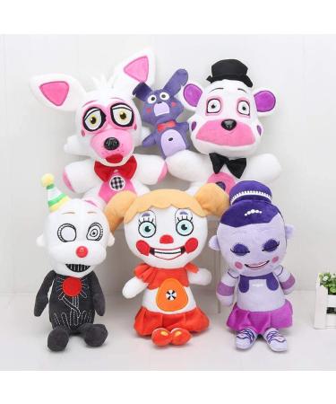 Tongyundacheng FNAF Plush Dolls Set - Bonnie Foxy Chica Golden Bear Stuffed Toys - Perfect Gifts for FNAF Fans - Buy Online on GoSupps.com