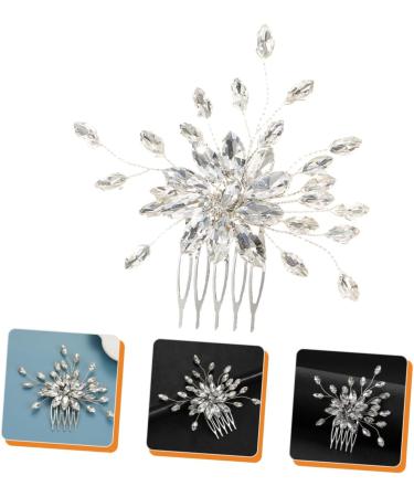 DOITOOL Hair Comb Hair Accessories for Bride Bridal Hair Accessories Bridal Accessories Prom Hair Accessories Bride Accessories Bride Headpiece Prom Headpiece Tiara Alloy Wedding Headband - Buy Online on GoSupps.com