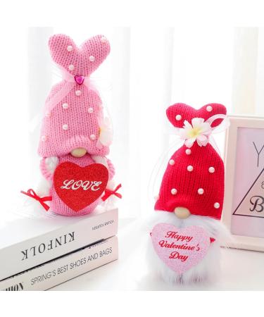 Alipis Valentines Decorative Valentine Festival Accessory Supply Decors Decor Dwarf Gnome Day Adorable As Shown 111x9x26cm - Buy Online on GoSupps.com