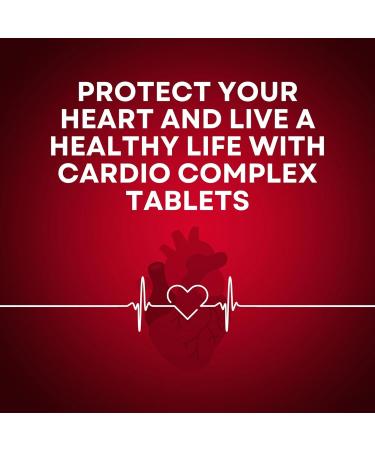 Natural Cardiovax with Arjuna Extract & Moringa Extract-Veg 60 Tablets for Heart Health Support (Cardiovax) - Buy Online on GoSupps.com