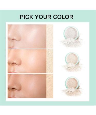 Waterproof Bulk Makeup Powder 2pcs/3Colors Oil Setting Finish Powder Skin Face Powder Makeup Lightening Makeup - Buy Online on GoSupps.com