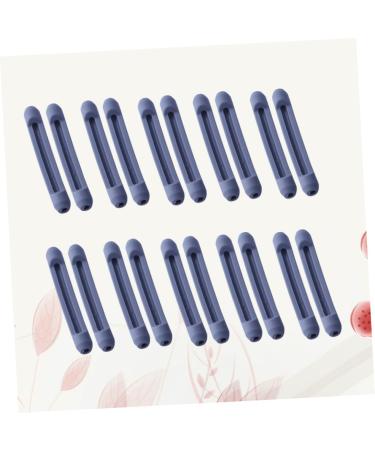 Lurrose Glasses Leg Covers - 40 Pairs of Slide-Resistant Frame Covers for Ear Bruises - Gray (5.6x0.79cm) - International Shipping Available - Buy Online on GoSupps.com