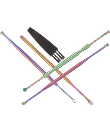 iplusmile Stainless Steel Ear Pick Kit for Earwax Removal - Includes Scoop, Brush, and Storage Box - Ear Cleaning Tool for Men, Women, and Adults - Buy Online on GoSupps.com