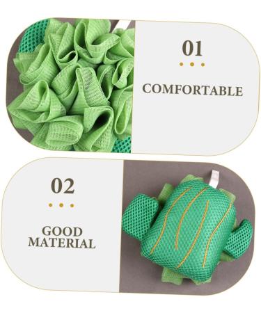 minkissy Bath Bouquet Body Scrubber Cactus Bathing Body Skin Cleaner Body Skin Cleaning Tool Exfoliating Shower Scrubber Cartoon Bath Ball Corrugated Bath Flower Mesh Material Travel - Buy Online on GoSupps.com
