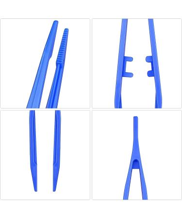 HAICN 3Pcs Reptiles Feeding Tweezers Plastic Anti-Slip Tweezers Reptile Feeding Tongs Feeding Tool for Snakes Lizard Tortoise Gecko (Blue) - Buy Online on GoSupps.com