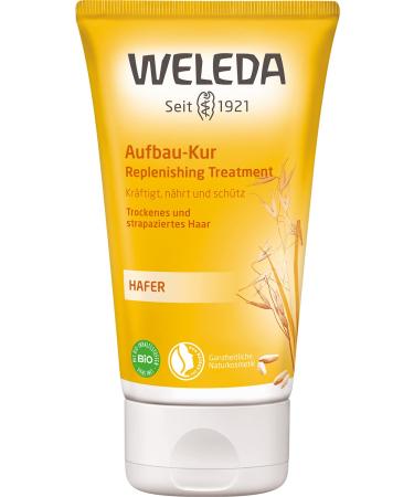 WELEDA BIO HAFER ABREUBURE CURRATION intensive hair care for stressed and dry hair the rinsing strengthens nourishes and protects and builds the hair (1 x 150 ml)